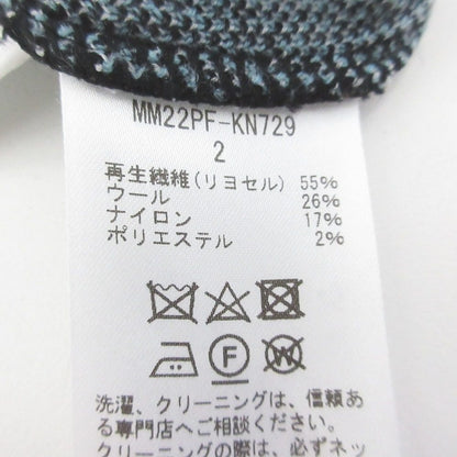 マメクロゴウチ Floral Jacquard ニットワンピース