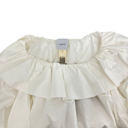 パトゥ VOLUME SLEEVES MINI DRESS ワンピース