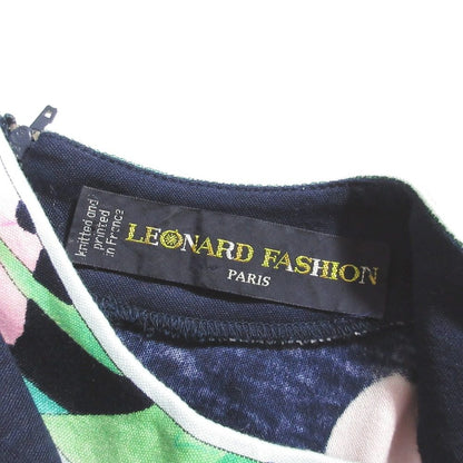 レオナールファッション フラワープリントワンピース