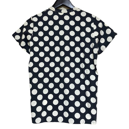 タオコムデギャルソン ドットプリント半袖Tシャツ