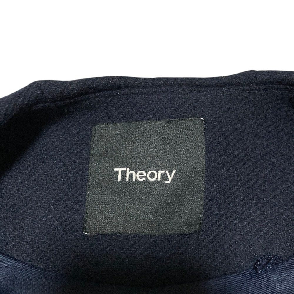 セオリー WOOL MELTON ノーカラーコート