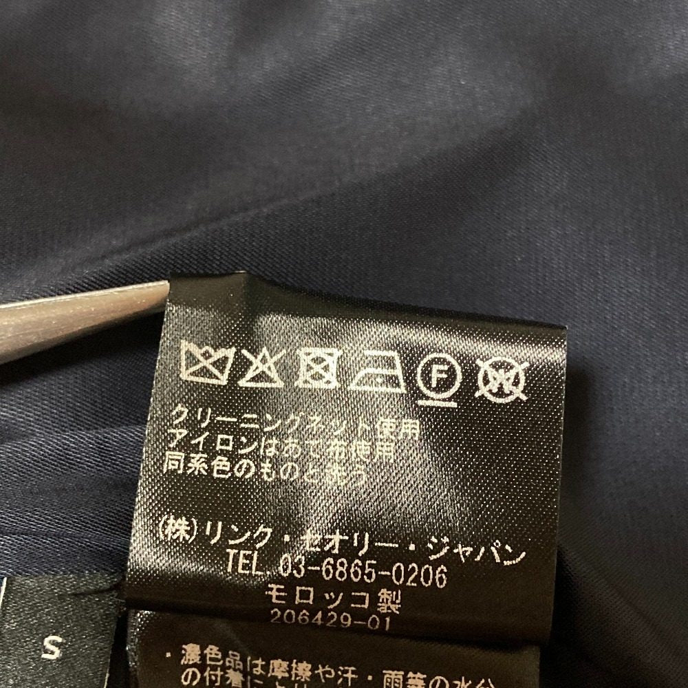 セオリー WOOL MELTON ノーカラーコート