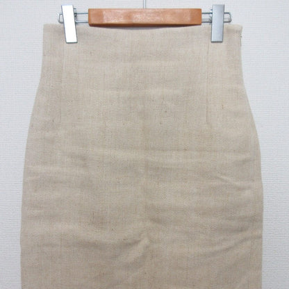 マディソンブルー JUTE ハイウエスト リネンタイトスカート