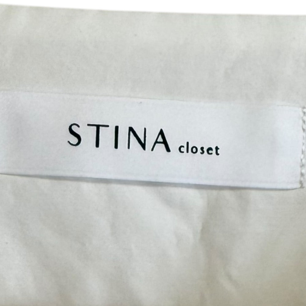 STINA closet パフスリーブシャツ