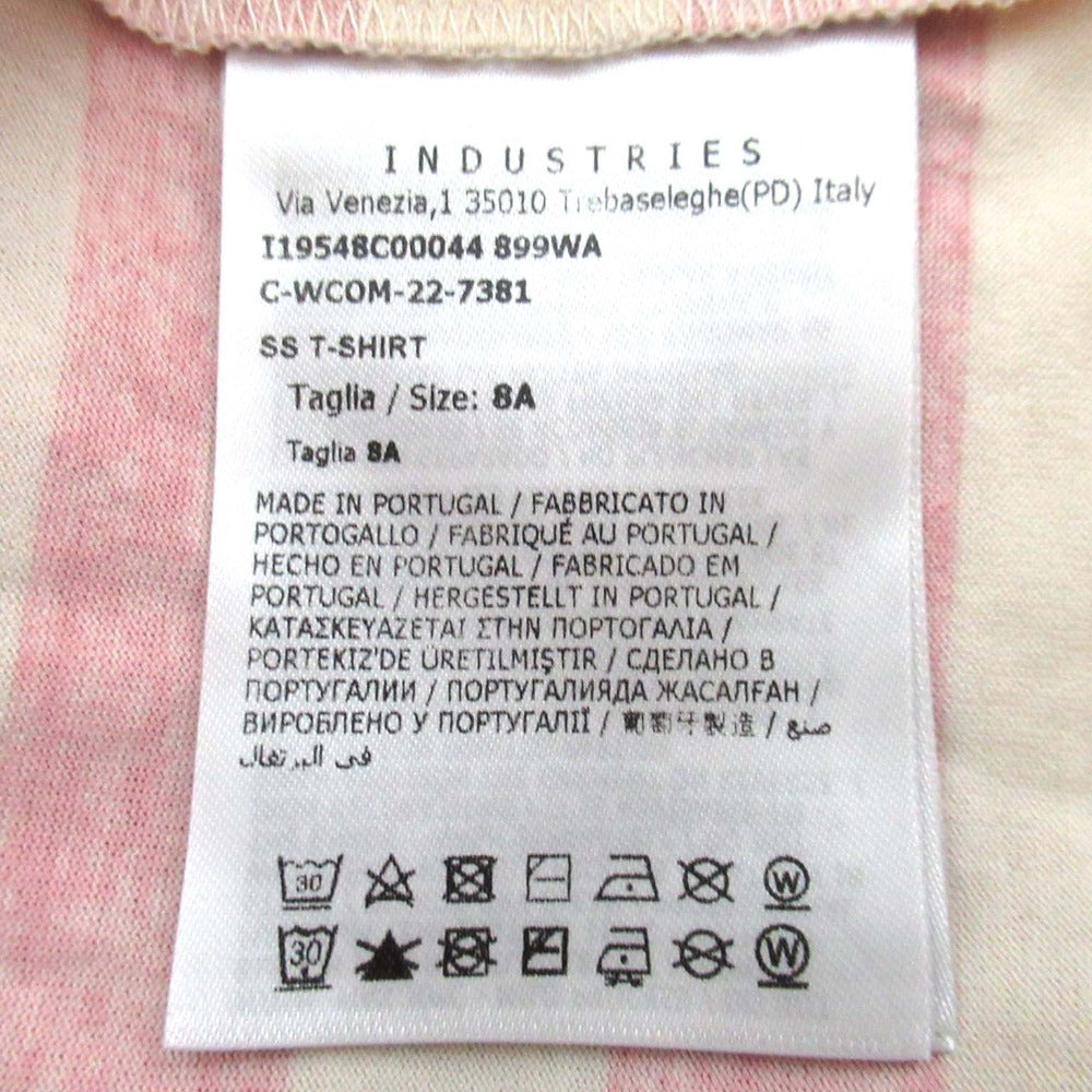 モンクレール ボーダー コットンTシャツ