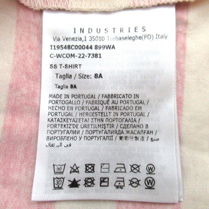 モンクレール ボーダー コットンTシャツ