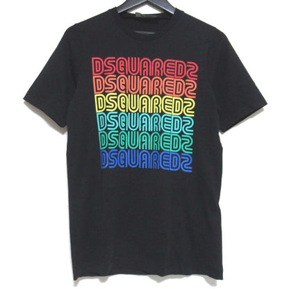 DSQUARED2 RENNY FIT レターロゴプリント コットンTシャツ