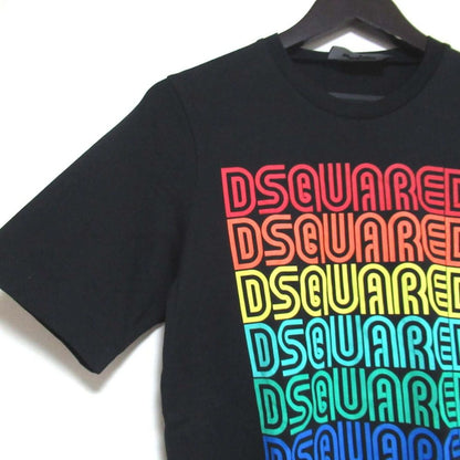 DSQUARED2 RENNY FIT レターロゴプリント コットンTシャツ