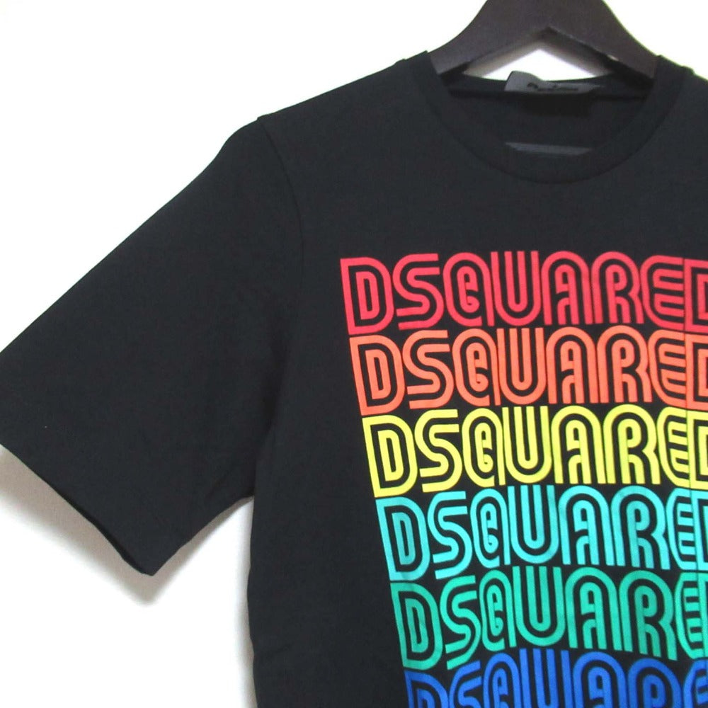 DSQUARED2 RENNY FIT レターロゴプリント コットンTシャツ