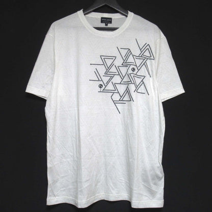 ジョルジオアルマーニ EXCLUSIVE EDITION エンブロイダリー半袖Tシャツ