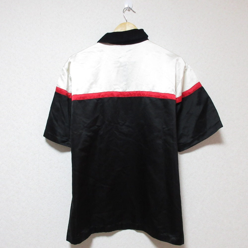 バーバリー ハーフジップロゴボーリングシャツ