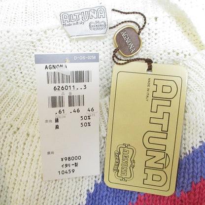 Agnona ALTUNA リネンコットンニットプルオーバー