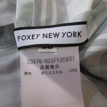 FOXEY NEW YORK フレンチ チェック フレア スカート