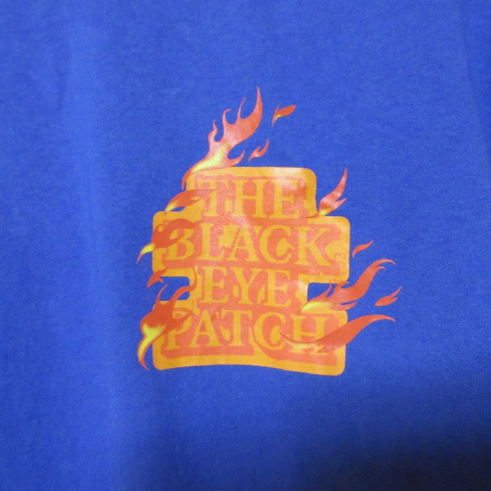 ブラックアイパッチ Burning OG Label コットン Tシャツ