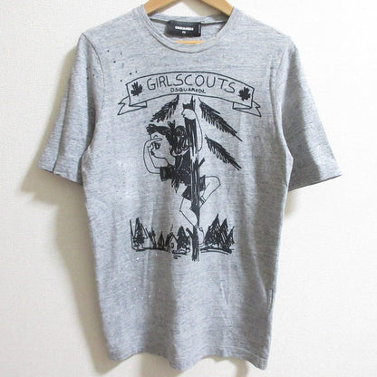 DSQUARED2 プリントコットンTシャツ
