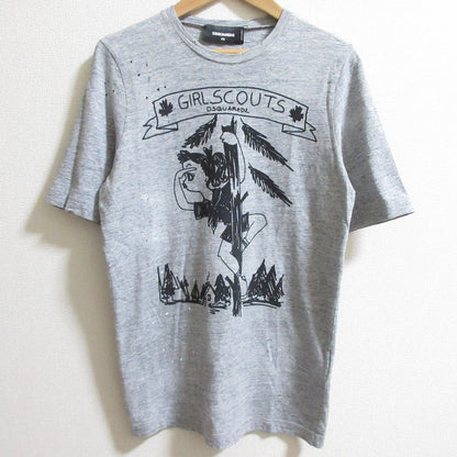 DSQUARED2 プリントコットンTシャツ