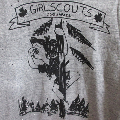 DSQUARED2 プリントコットンTシャツ