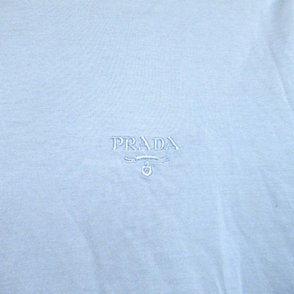 プラダ 胸ロゴ刺繍 コットンTシャツ