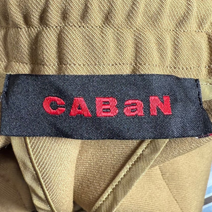CABaN イージー ウエスト テーパード スラックス