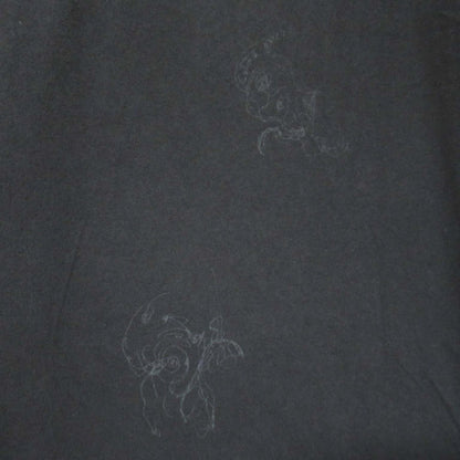 ヨウジヤマモト プリントコットンTシャツ