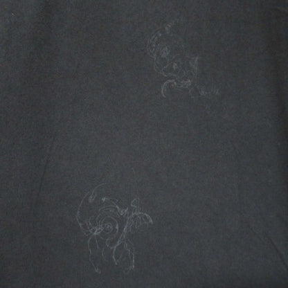 ヨウジヤマモト プリントコットンTシャツ