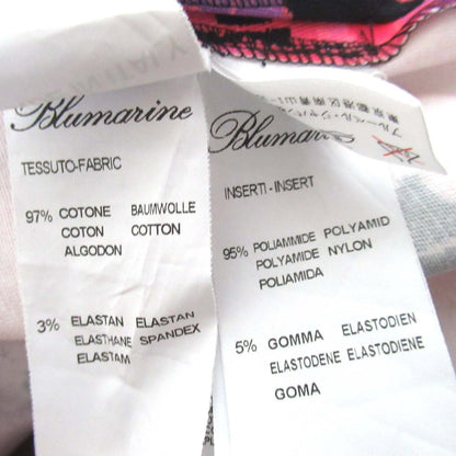 Blumarine フラワー ノースリーブ ドレス