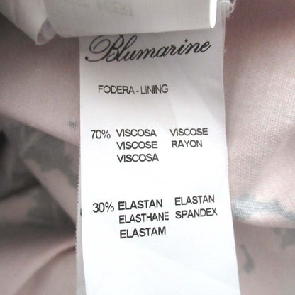 Blumarine フラワー ノースリーブ ドレス