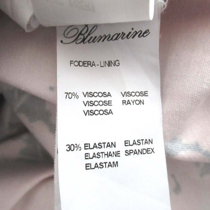 Blumarine フラワー ノースリーブ ドレス