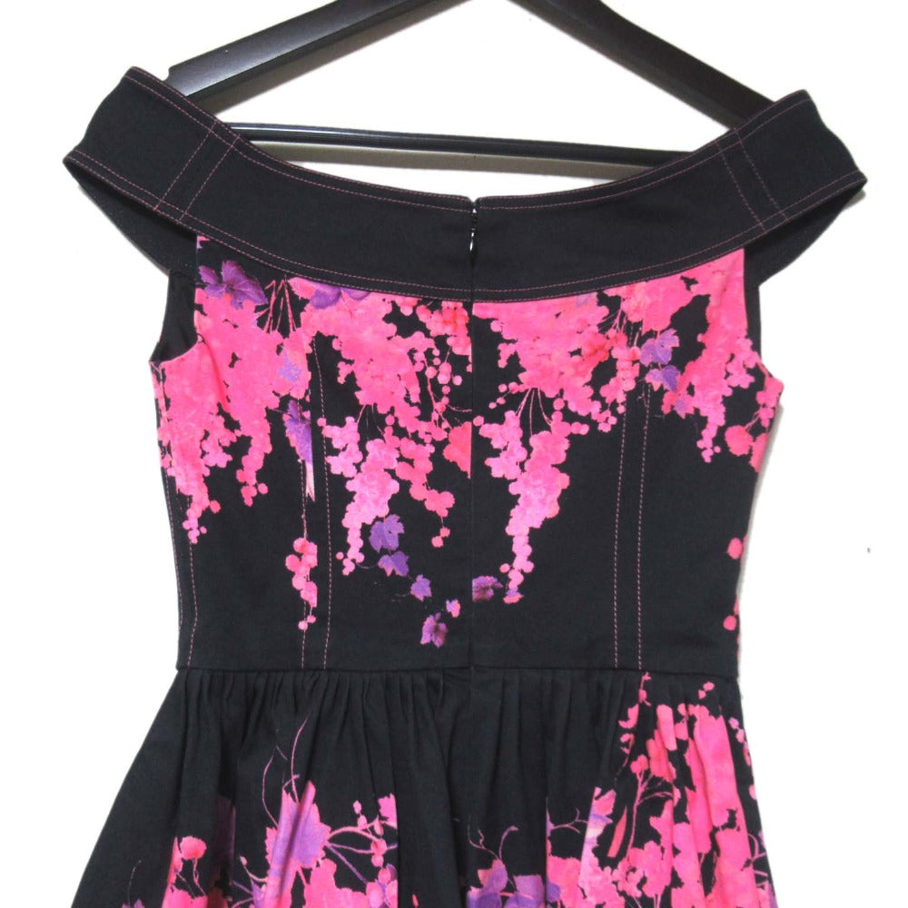 Blumarine フラワー ノースリーブ ドレス