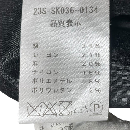 Patou 23S-SK036-0134 リネン ブレンド スカート
