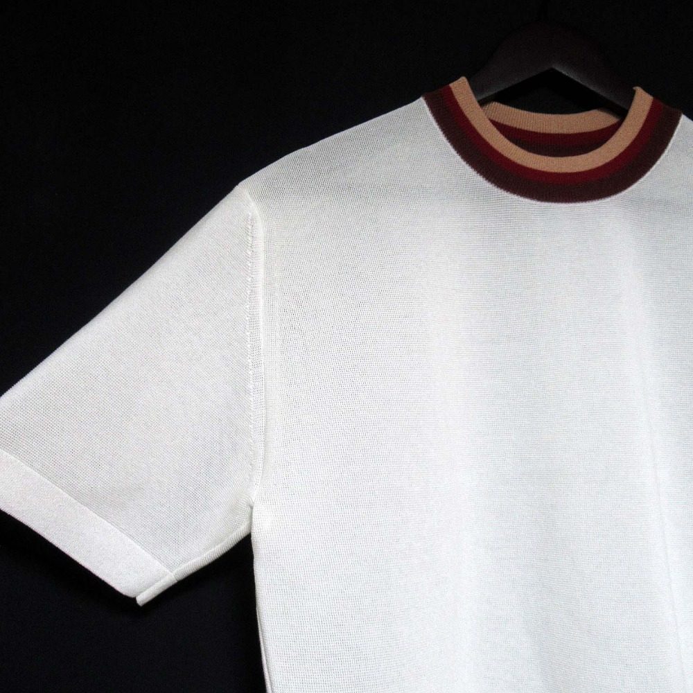 CFCL TC GARTER SHORT SLEEVE TEE SHIRT ハイゲージ Tシャツ