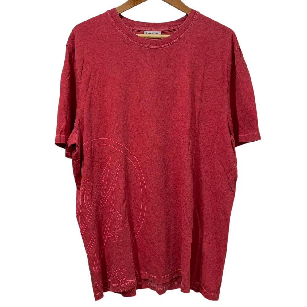 モンクレール ロゴプリント コットンTシャツ