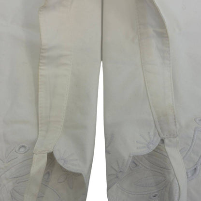 Patou EMBROIDERED COLLAR TEE SHIRT コットン Tシャツ