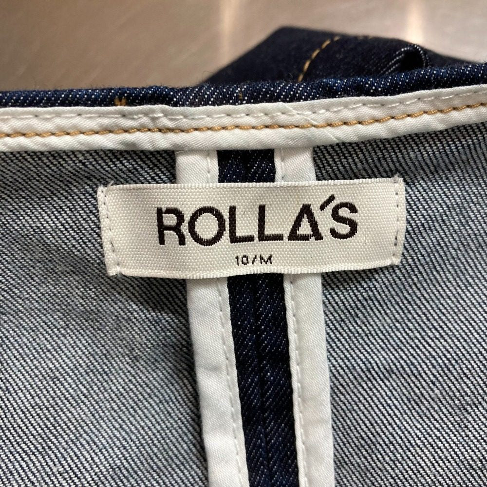 Rolla's ホルター ジャンプスーツ デニム ジャンプスーツ