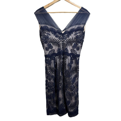 TADASHI SHOJI ストレッチ レース ドレス