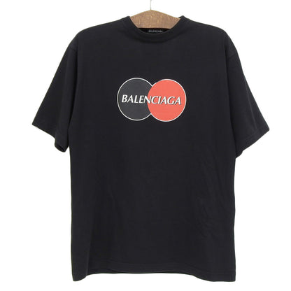 バレンシアガ ロゴプリント コットンTシャツ