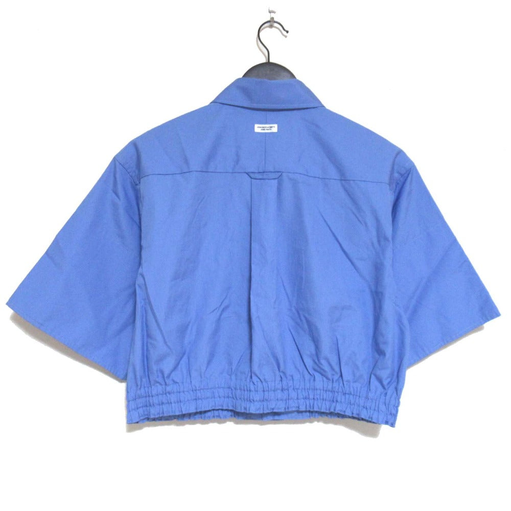 JANE SMITH COTTON BROADヘムギャザーシャツ