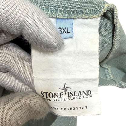 STONE ISLAND 鹿の子コットンTシャツ