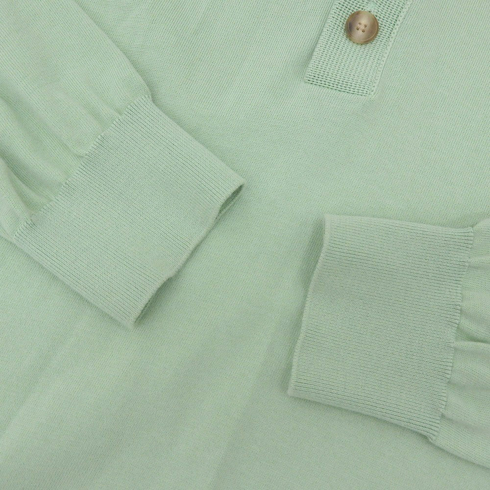 CABaN コットン ニット 長袖 ポロ シャツ