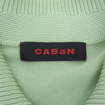 CABaN コットン ニット 長袖 ポロ シャツ