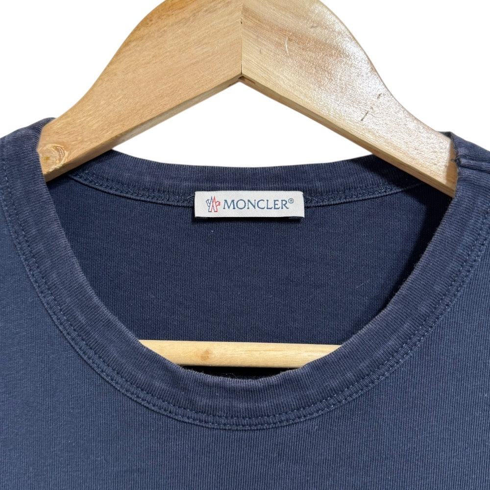 モンクレール ロゴプリント コットンTシャツ