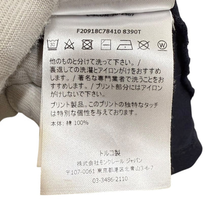 モンクレール ロゴプリント コットンTシャツ