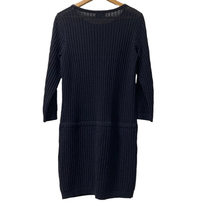 A.P.C. クロシェ ニット リネン ブレンド ドレス