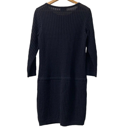 A.P.C. クロシェ ニット リネン ブレンド ドレス