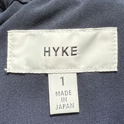 HYKE ストレッチ テーパード パンツ