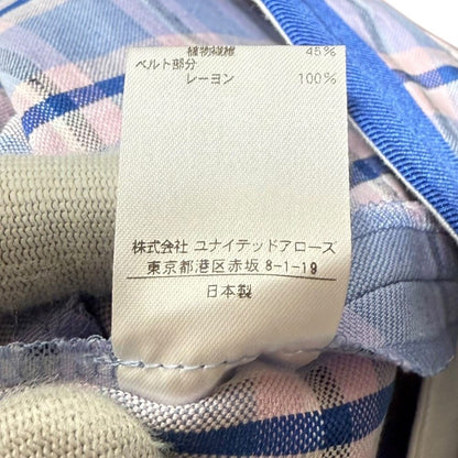 Drawer M.SUMMER ナナコ チェック ベーシック パンツ