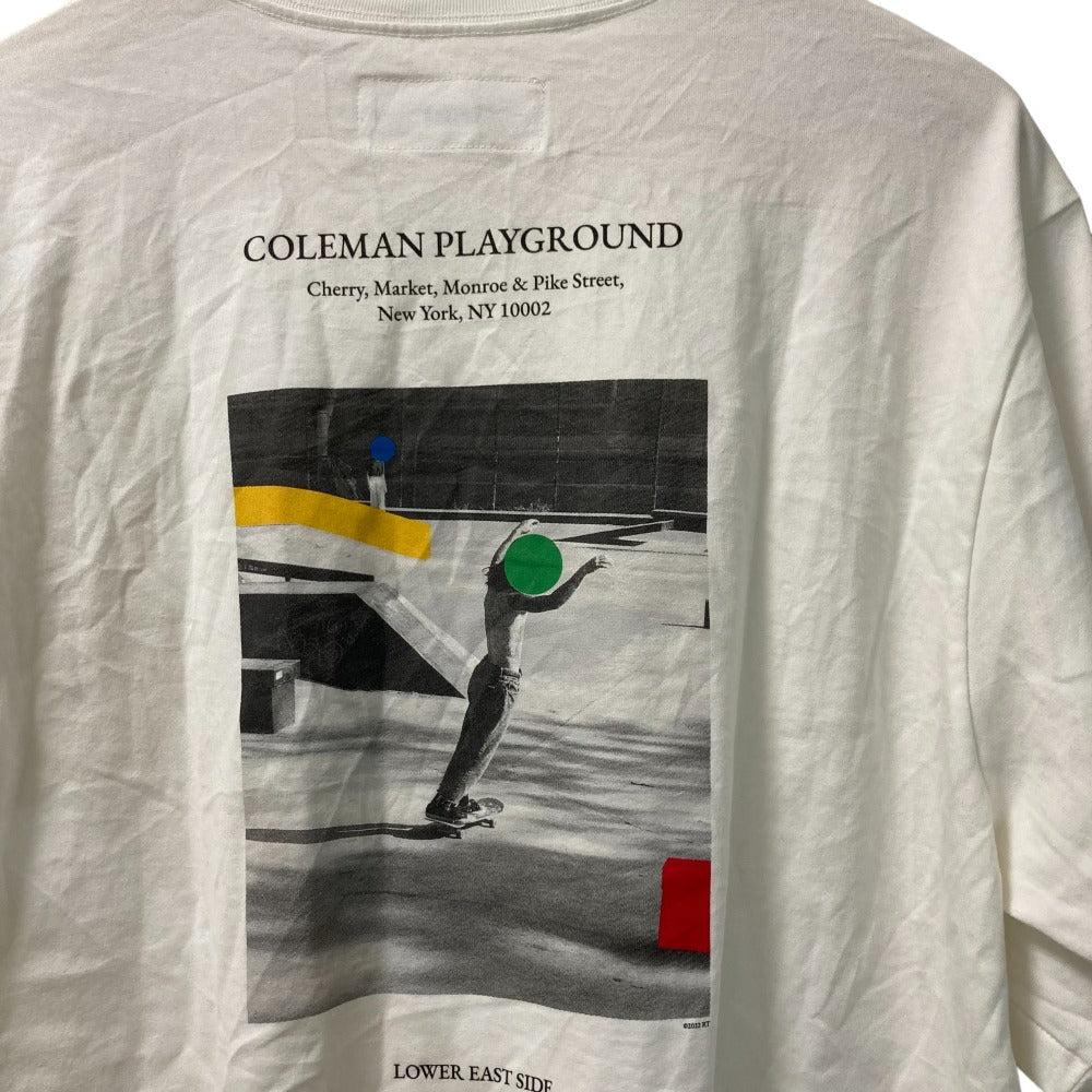 JANE SMITH RT COLEMAN PLAYGROUND プリントTシャツ