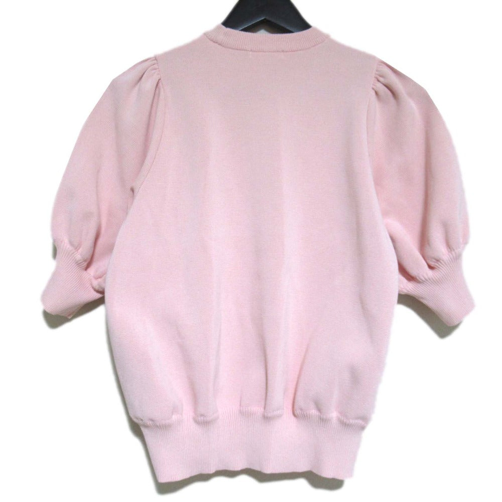 yori コットン ショートスリーブニットカットソー