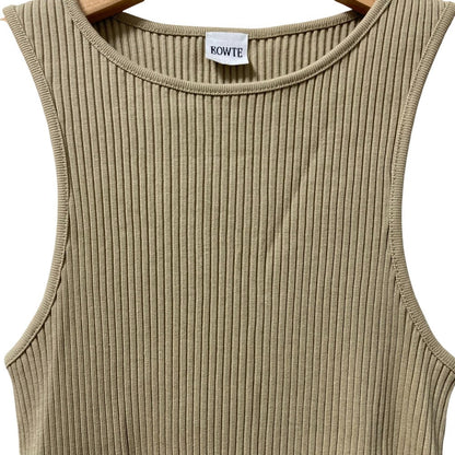 BOWTE TEREKO リブタンクトップ