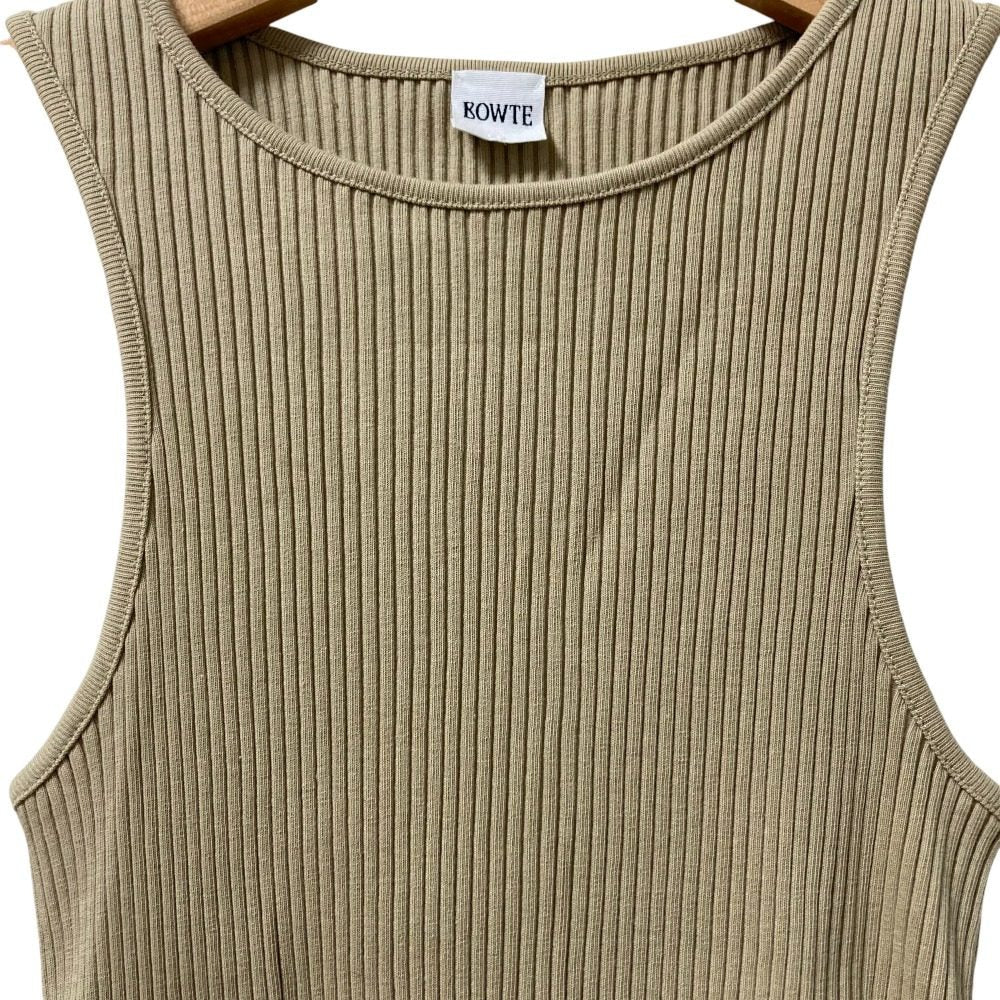 BOWTE TEREKO リブタンクトップ